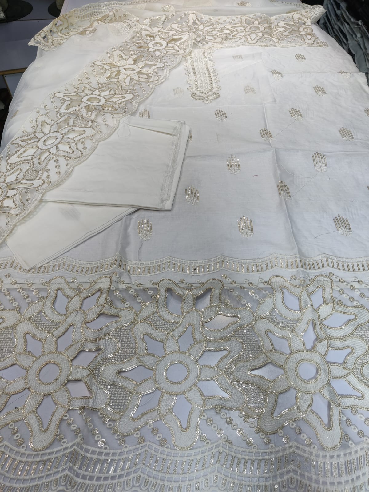 Aneela's Lazer Kari - Danish Cloth