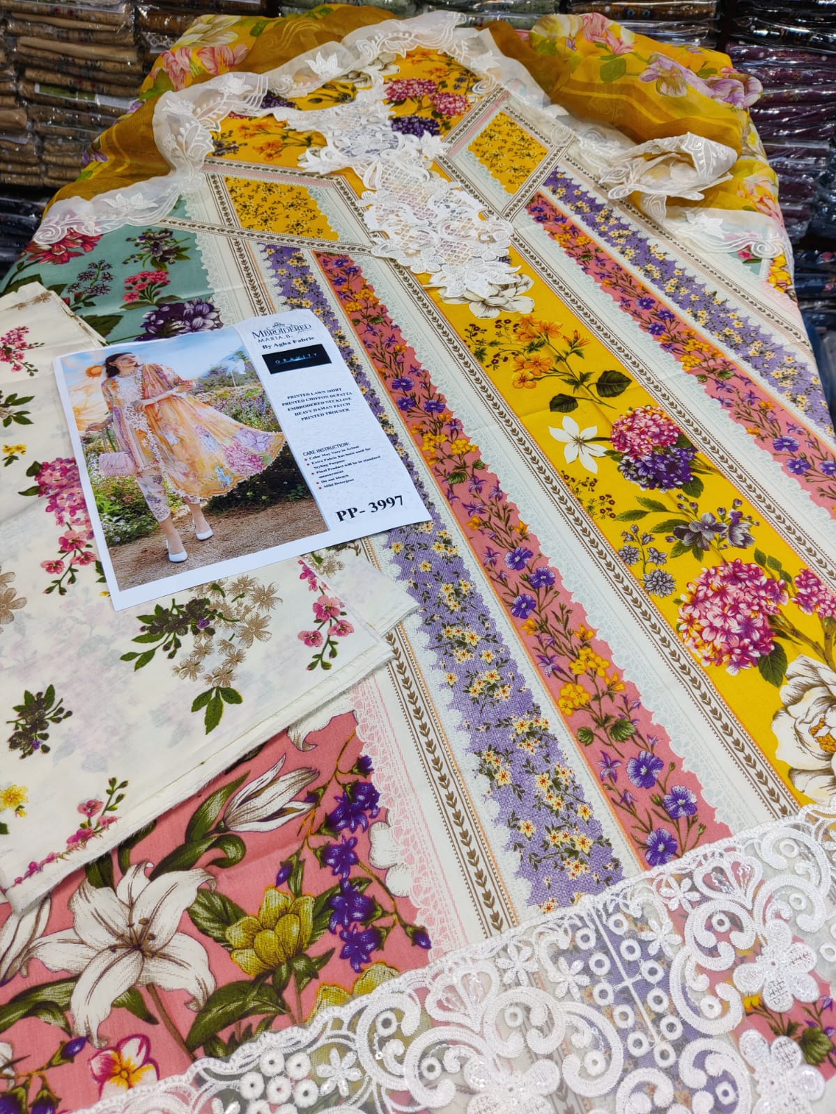 Danish Cloth Marib.lemon new product, featuring a vibrant lemon design on a soft cloth fabric.